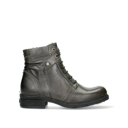 Wolky Hoge veterschoen Rood - Schoenen.nl